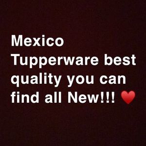 All New Tupperware